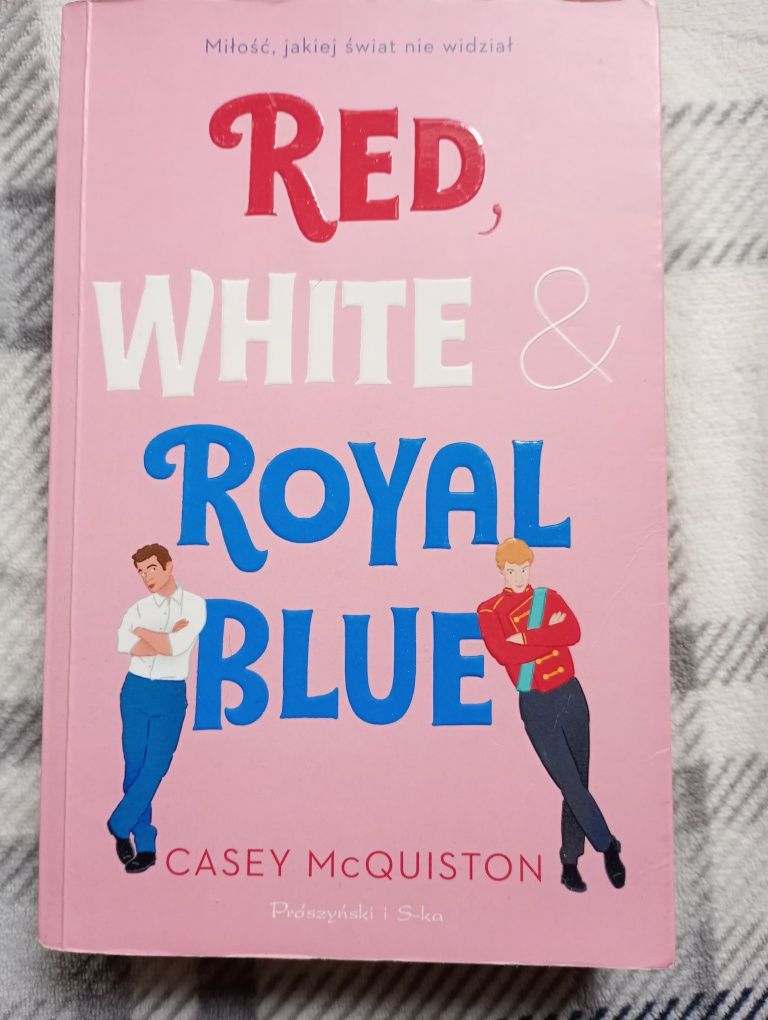 książka red white and royal blue