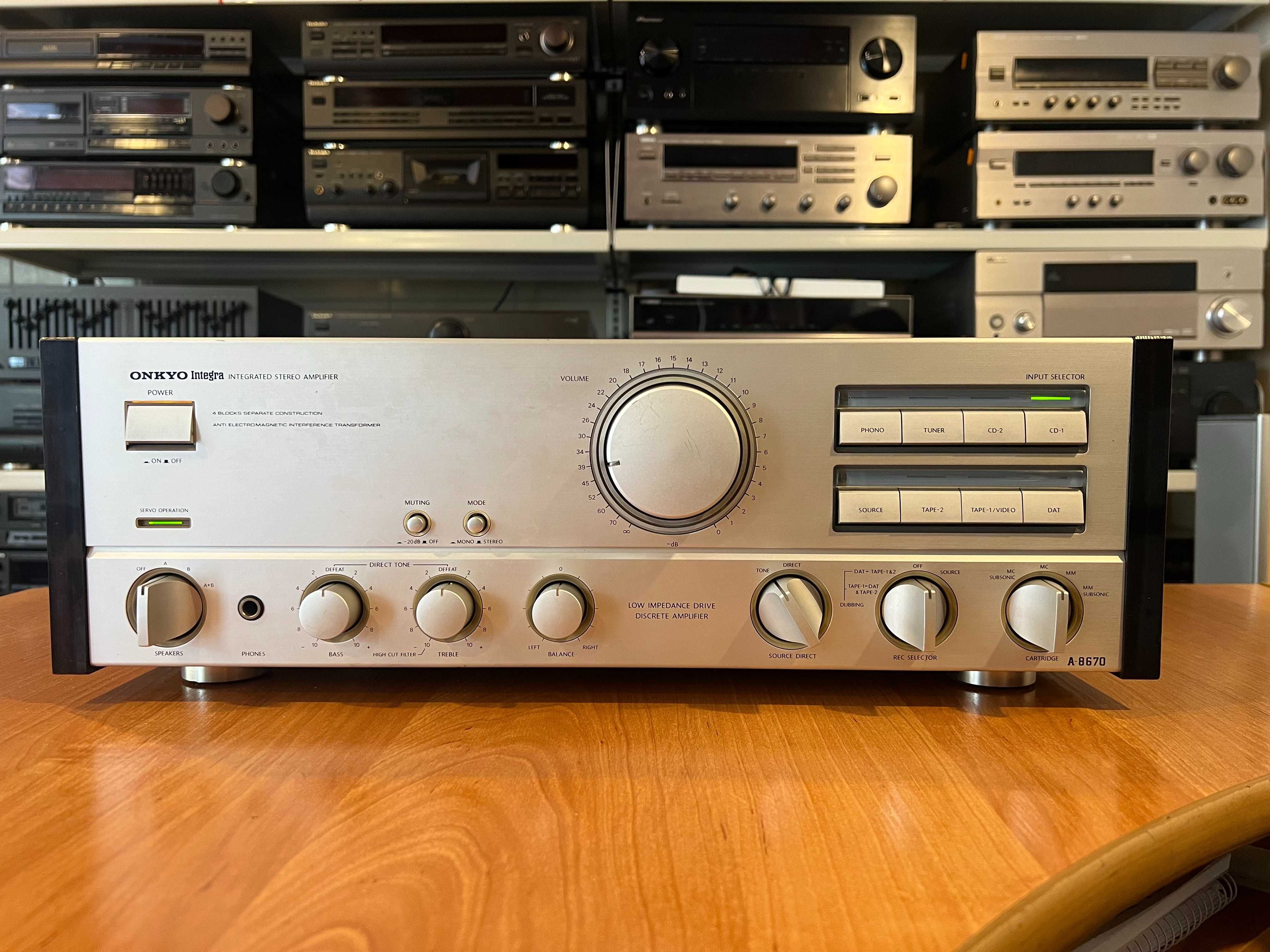 Wzmacniacz Onkyo Integra A-8670 Stereo Audio Room