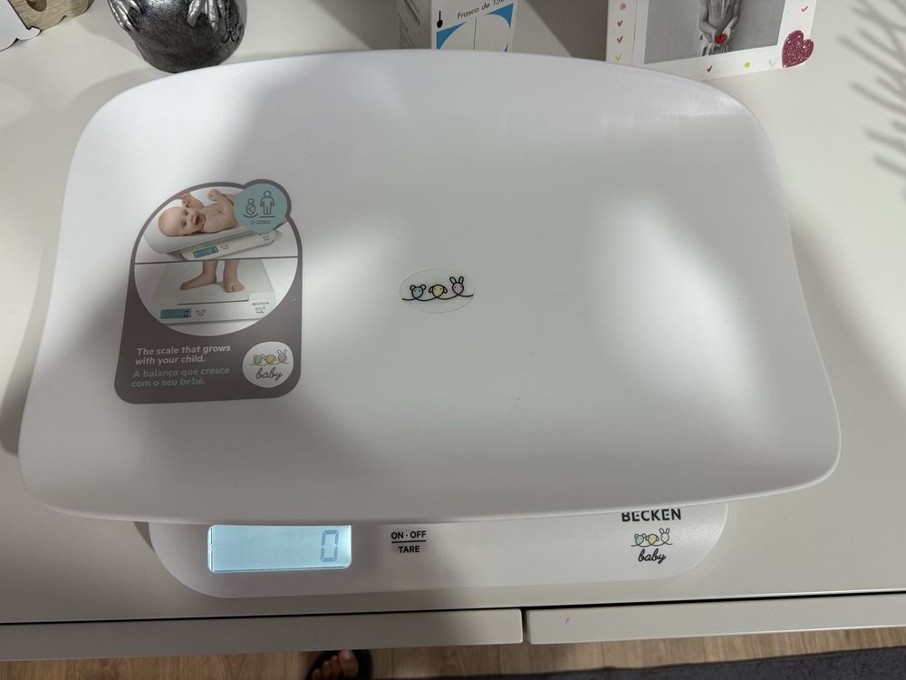 Balança bebe como nova becken