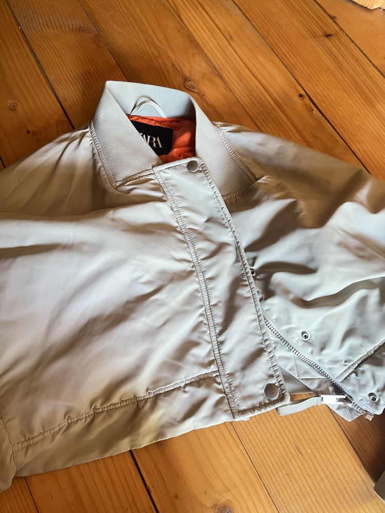 куртка бомпер zara