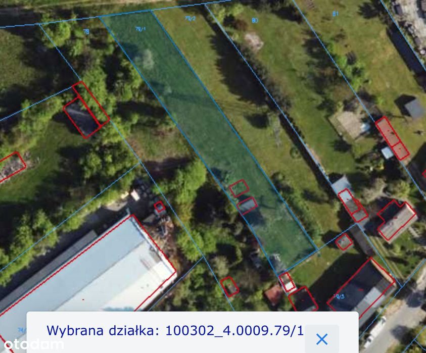 działka inwestycyjna Utrata
