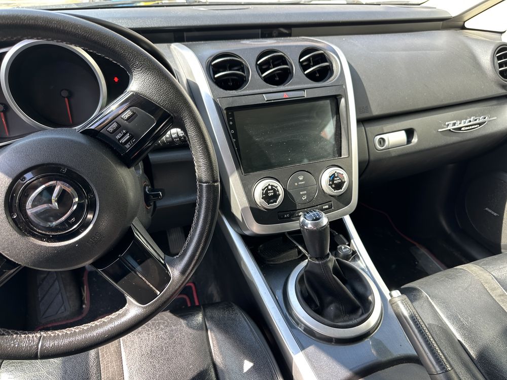 Mazda cx7 2.3 Turbo 260km 4x4 bogata wersja z gazem