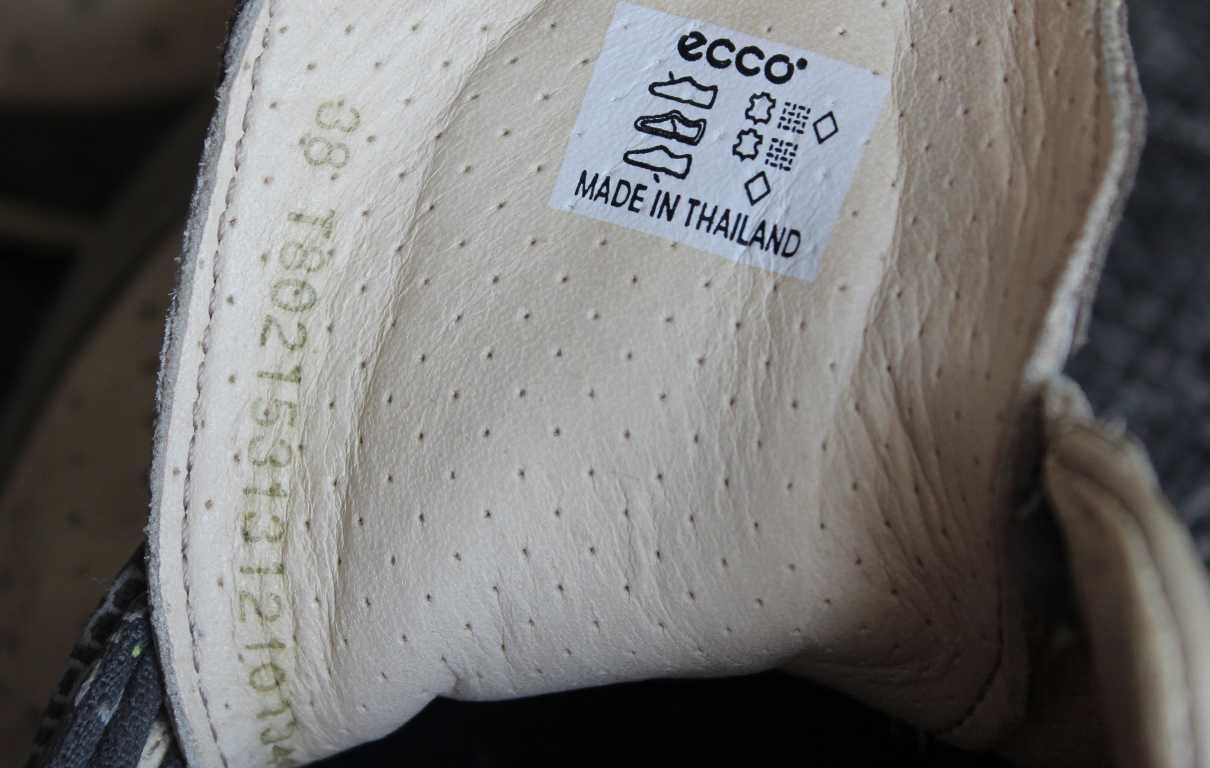 Кросівки Ecco Biom Оригінал Нат шкіра+замша 38р