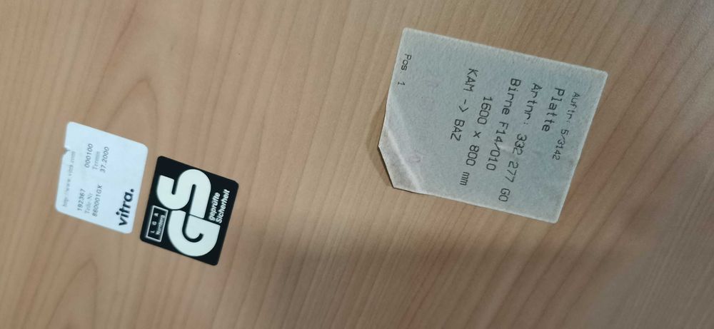 Blat do biurka Vitra, 160x80