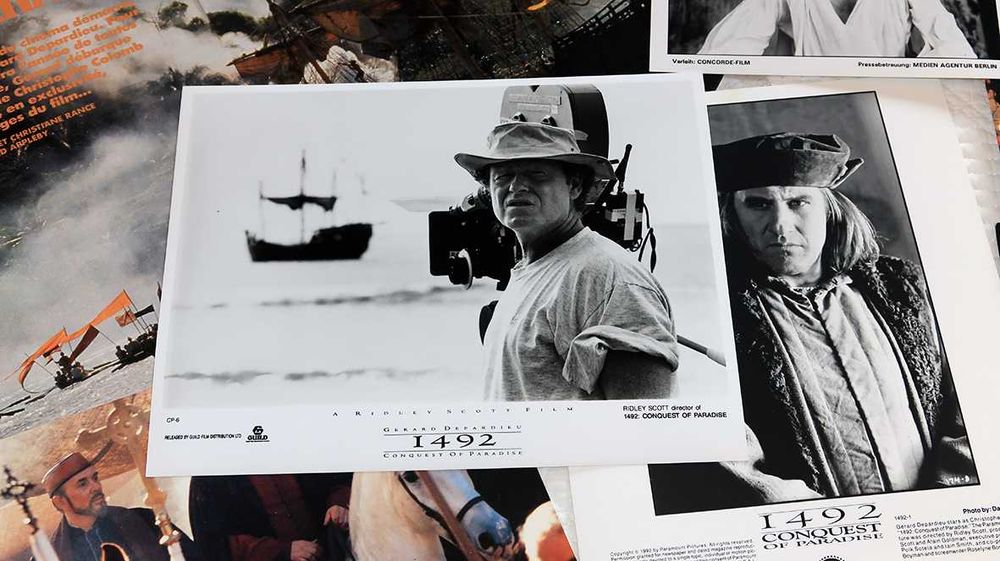 Material Coleção 1492 - Cristovão Colombo, Ridely Scott