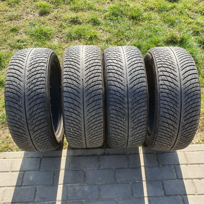 4 opony zimowe Michelin Pilot Alpin 215/50/R18 92/V/2021. Cena 700,0
