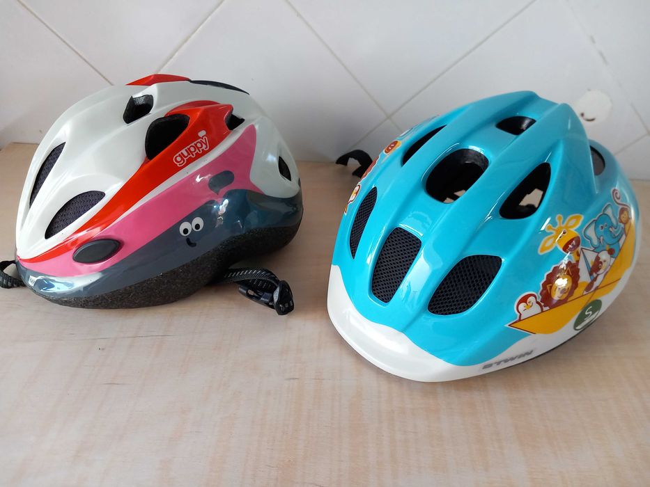 Capacetes BTT Crianças (Decathlon)