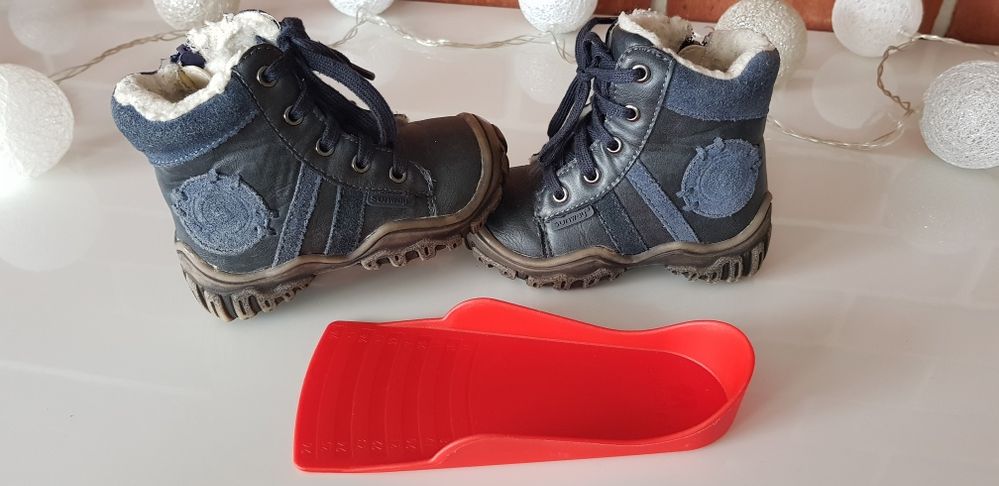 Buciki dla chlopca r.21+ Gratis!