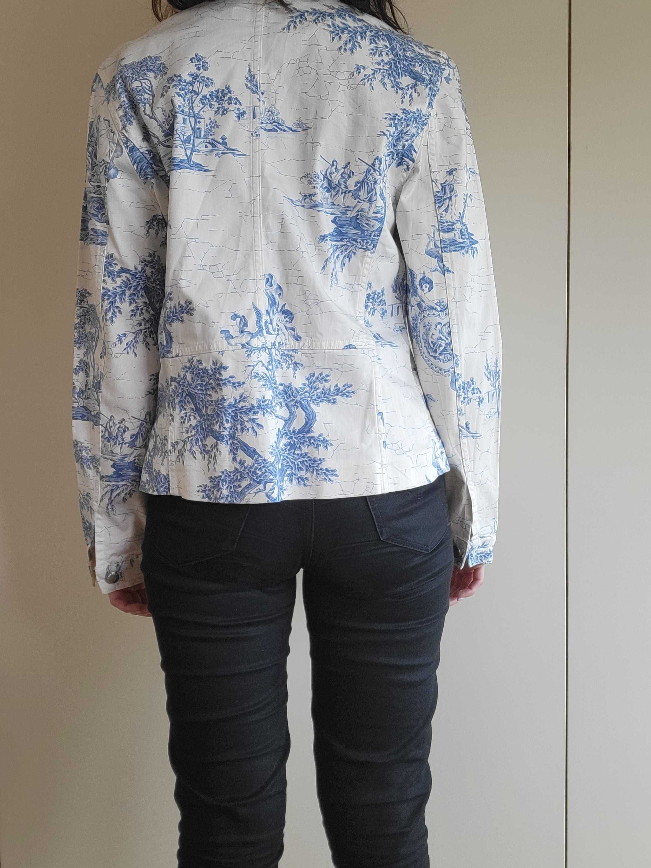 Blusão Branco e Azul - Escada Sport