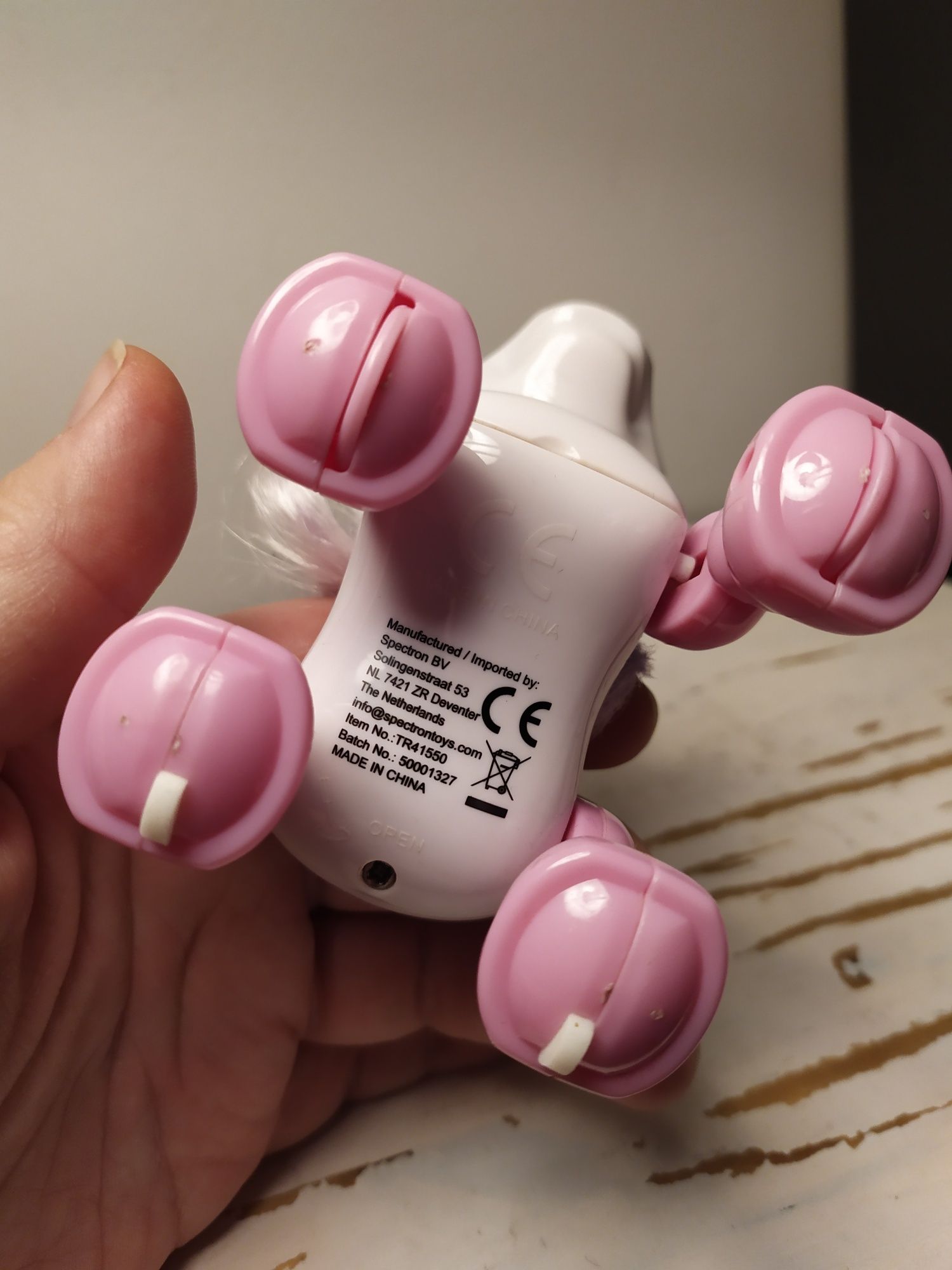 Robot jednorożec power mini zabawka interaktywna