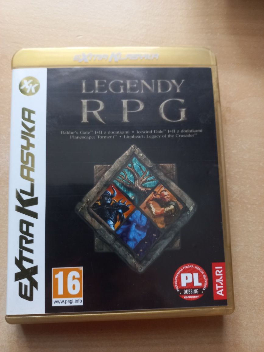 Legendy RPG PC-EXTRA KLASYKA-PL-stan bardzo dobry