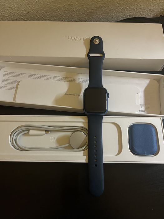 Aple watch series 7 azul 45mm