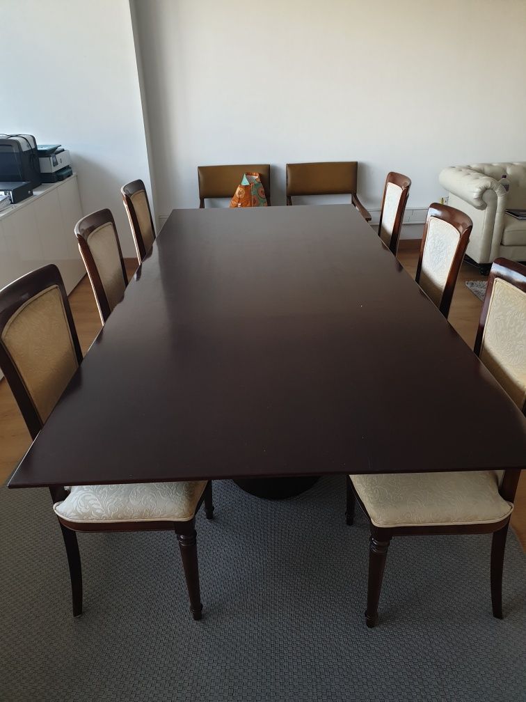 Mesa sala jantar 1,10 × 2,50
