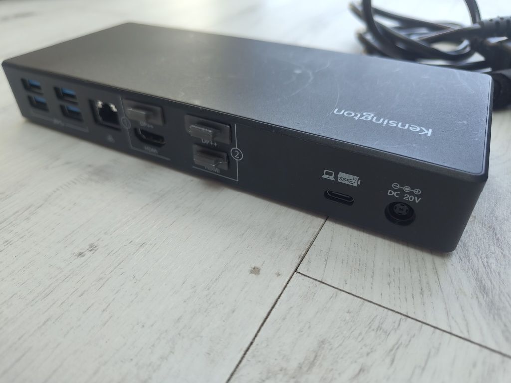 Kensington Dock Hub SD4780P Displaylink USB-C MacBook Dual 4K 100W PD