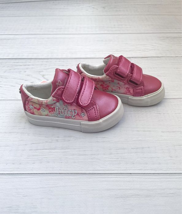 Кроссовки для девочки на липучках Juicy couture