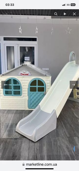 Домик детский Будинок пластиковий Дитячий будиночок Долони Львів