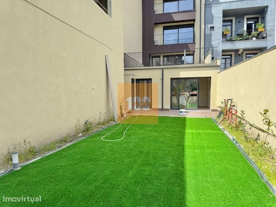 T1+1 novo com jardim - Firmeza Dourada