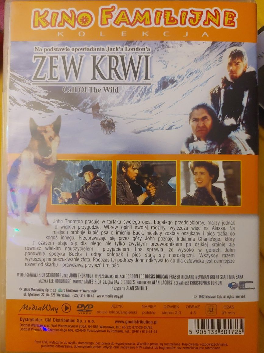 Zew Krwi Call of the Wild DVD