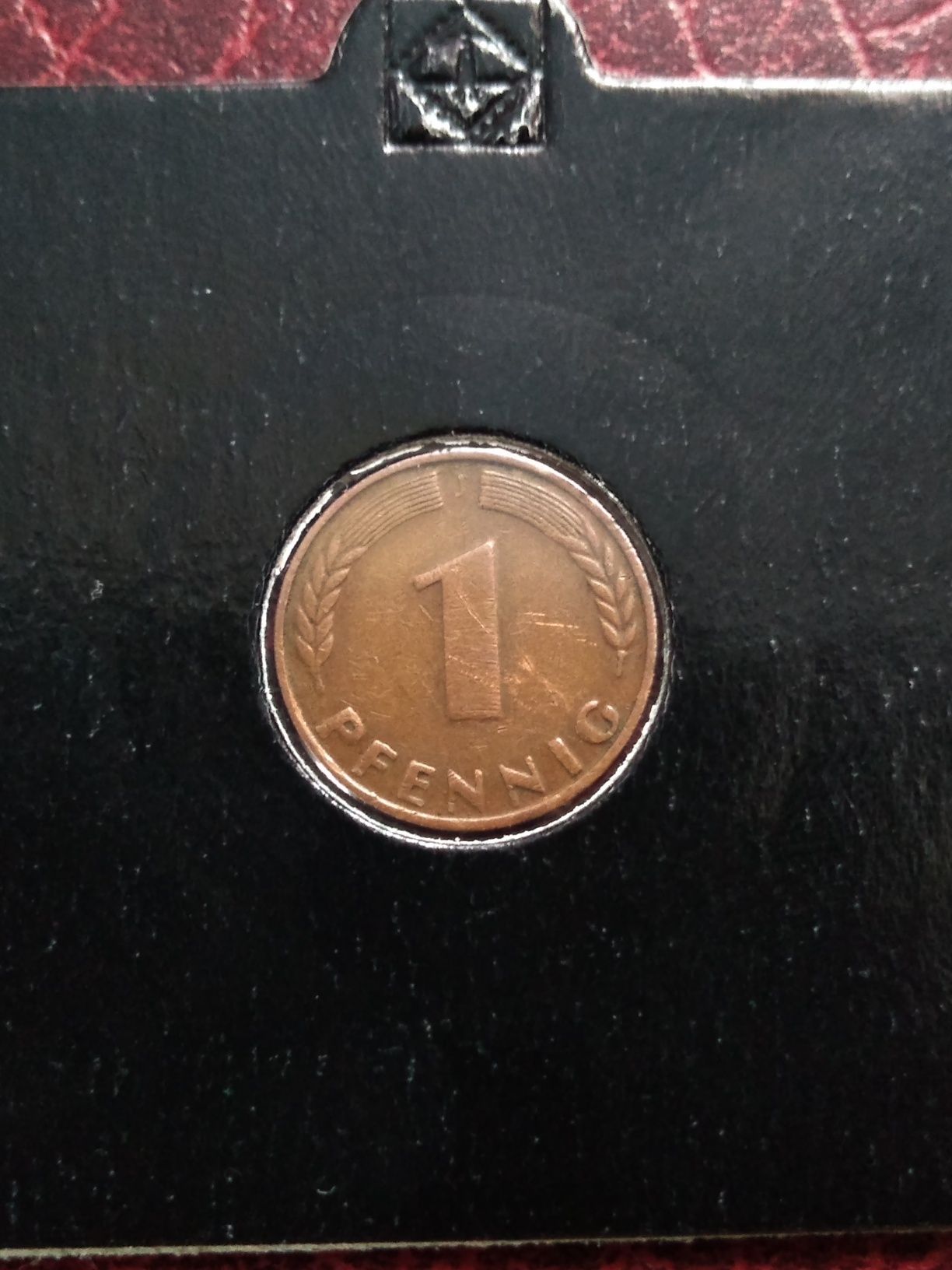 Moneta Niemcy RFN 1 pfennig 1949 J