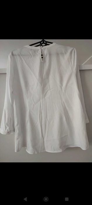 Bluzka biała cienka
