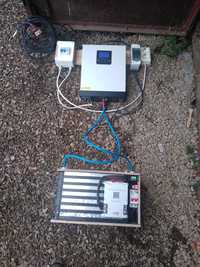 Mały off-grid 24v na 230v