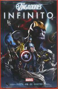 Marvel Os Vingadores - Infinito, Serie completa (4 volumes novos)