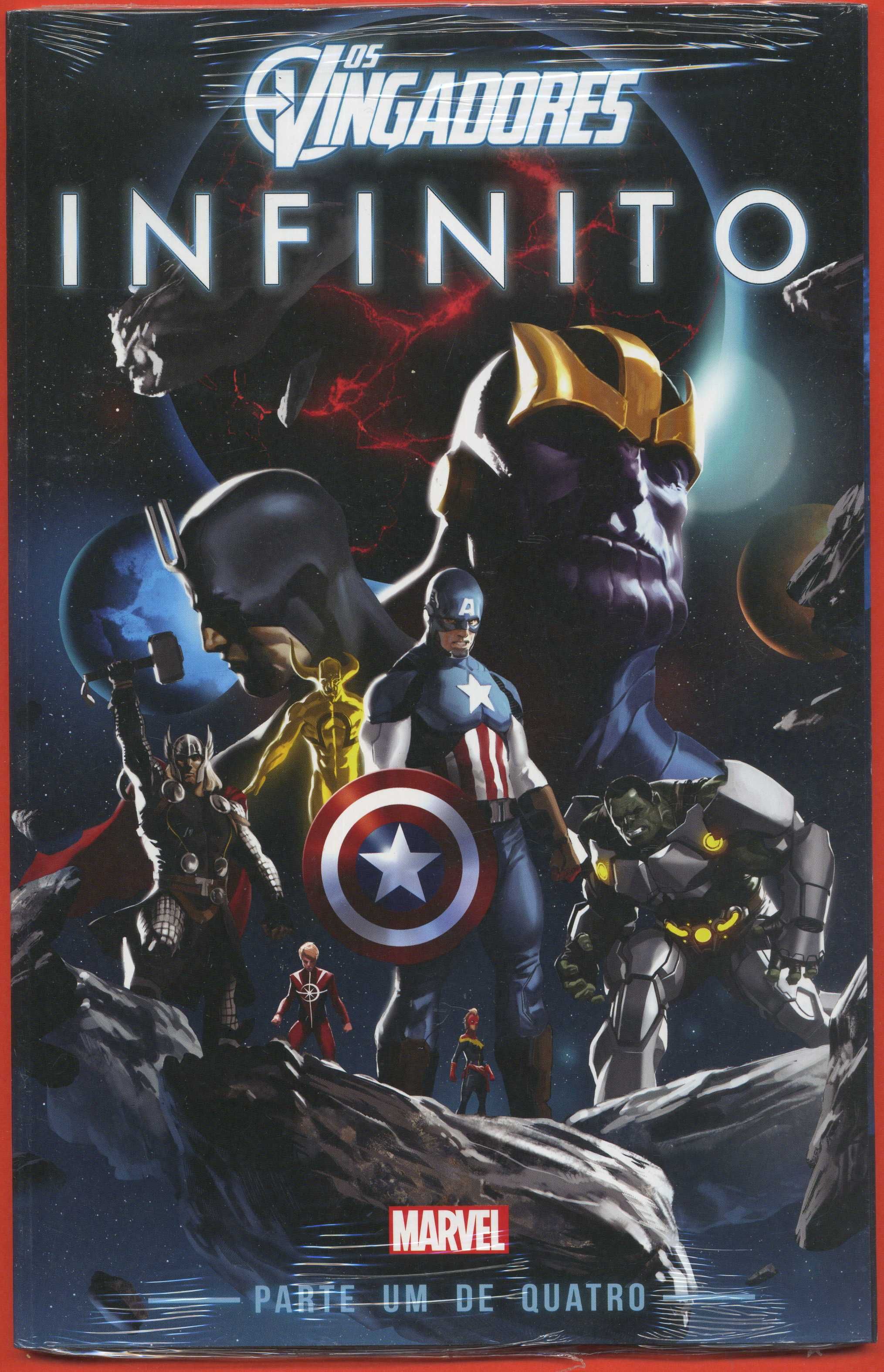 Marvel Os Vingadores - Infinito, Serie completa (4 volumes novos)