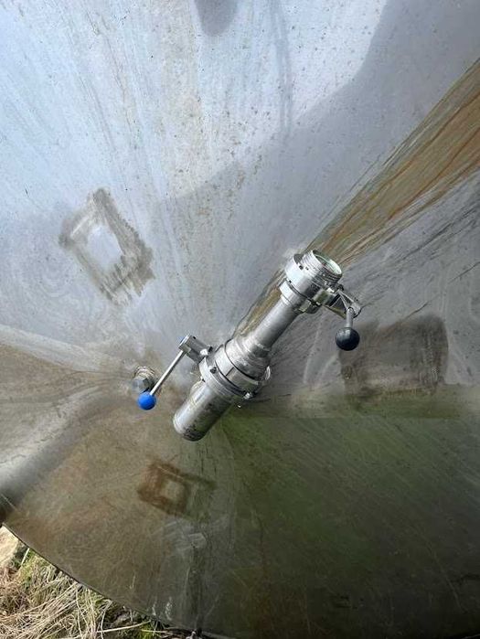 Zbiornik 10000 litrów mieszadło podgrzewany stal nierdzewna 2x KO