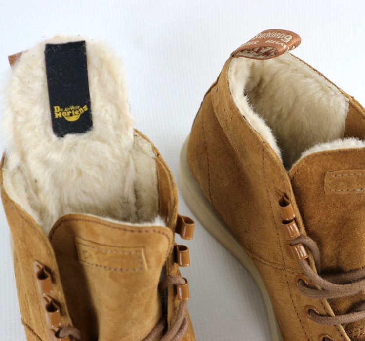 Dr. Martens trzewiki zamszowe z kożuszkiem rozmiar 36