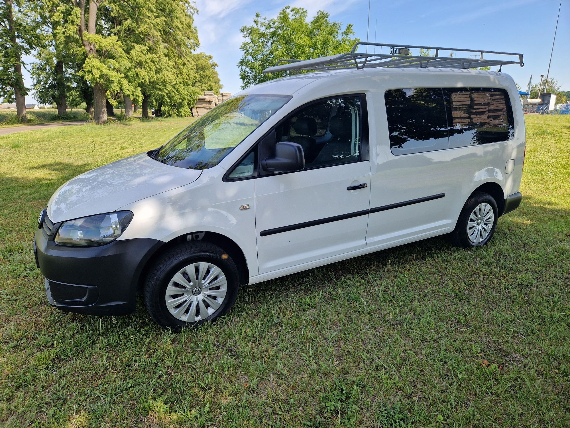 Vw Caddy 2015r 1.6 TDI long maxi 5 osobowy