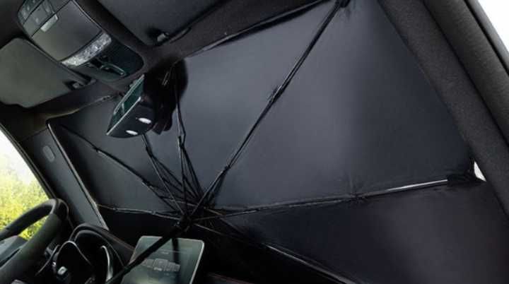 Osłona przeciwsłoneczna do samochodu parasol 125x65