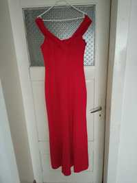 Sukienka długa czerwona rozmiar M/L 40