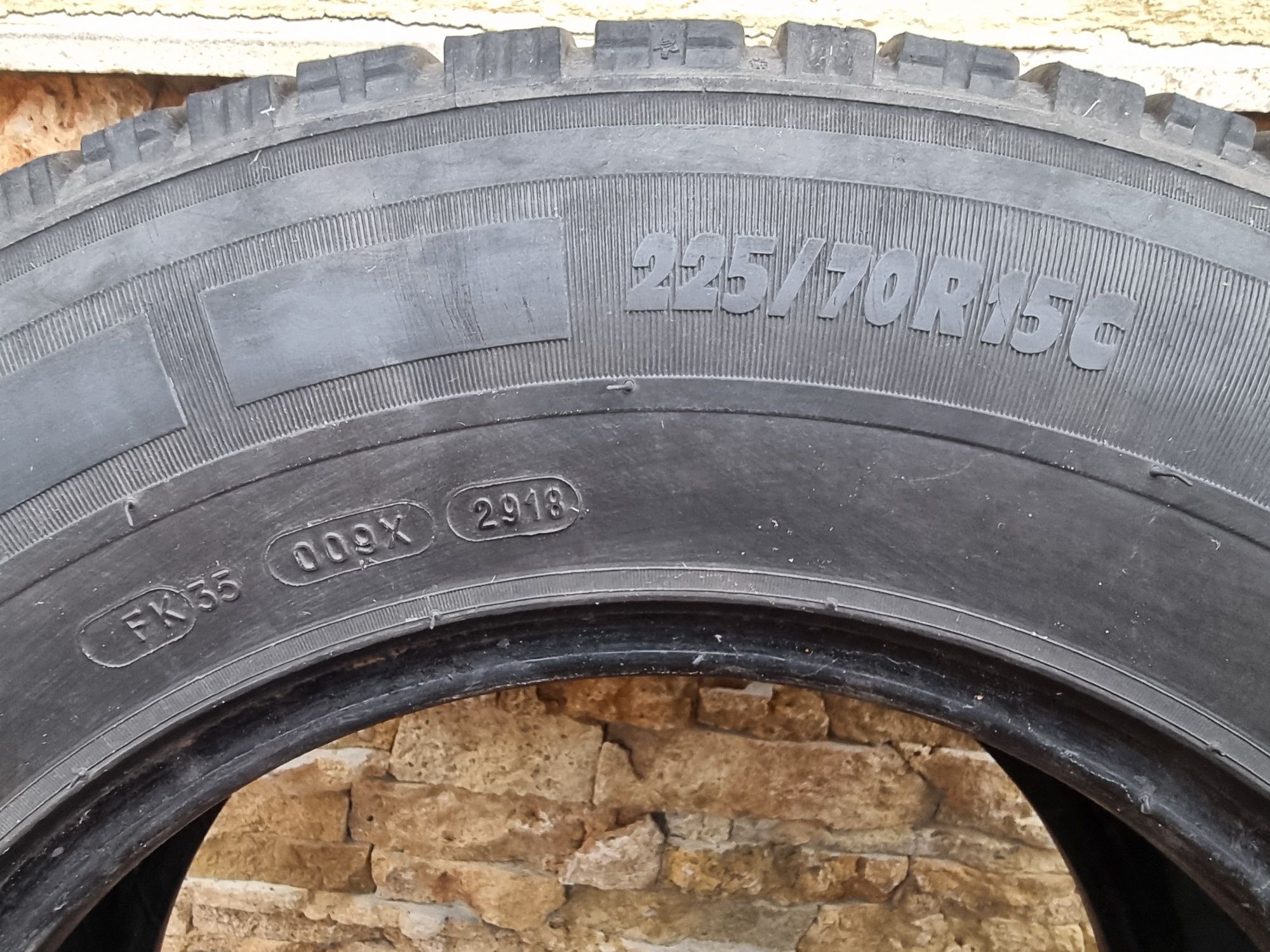 Шины 225/70 R15C Michelin, Зима пара