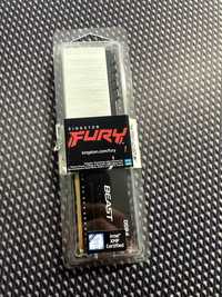 Memória RAM Kingston Fury 16GB (1x16GB) DDR4-3200MHz 1R CL16 Preta