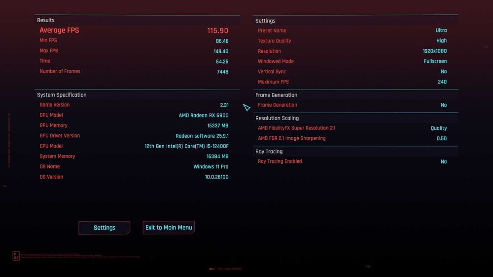 PC Gaming - I5 12400F / RX 6800