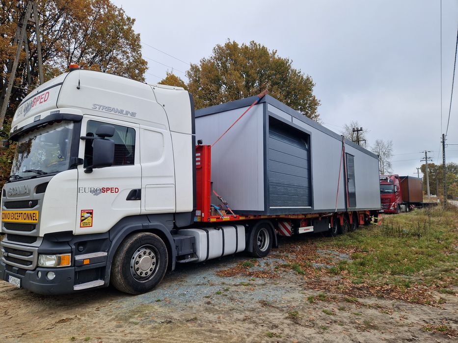 Kontener biurowy socjalny mieszkalny sanitarny domek na dzialke