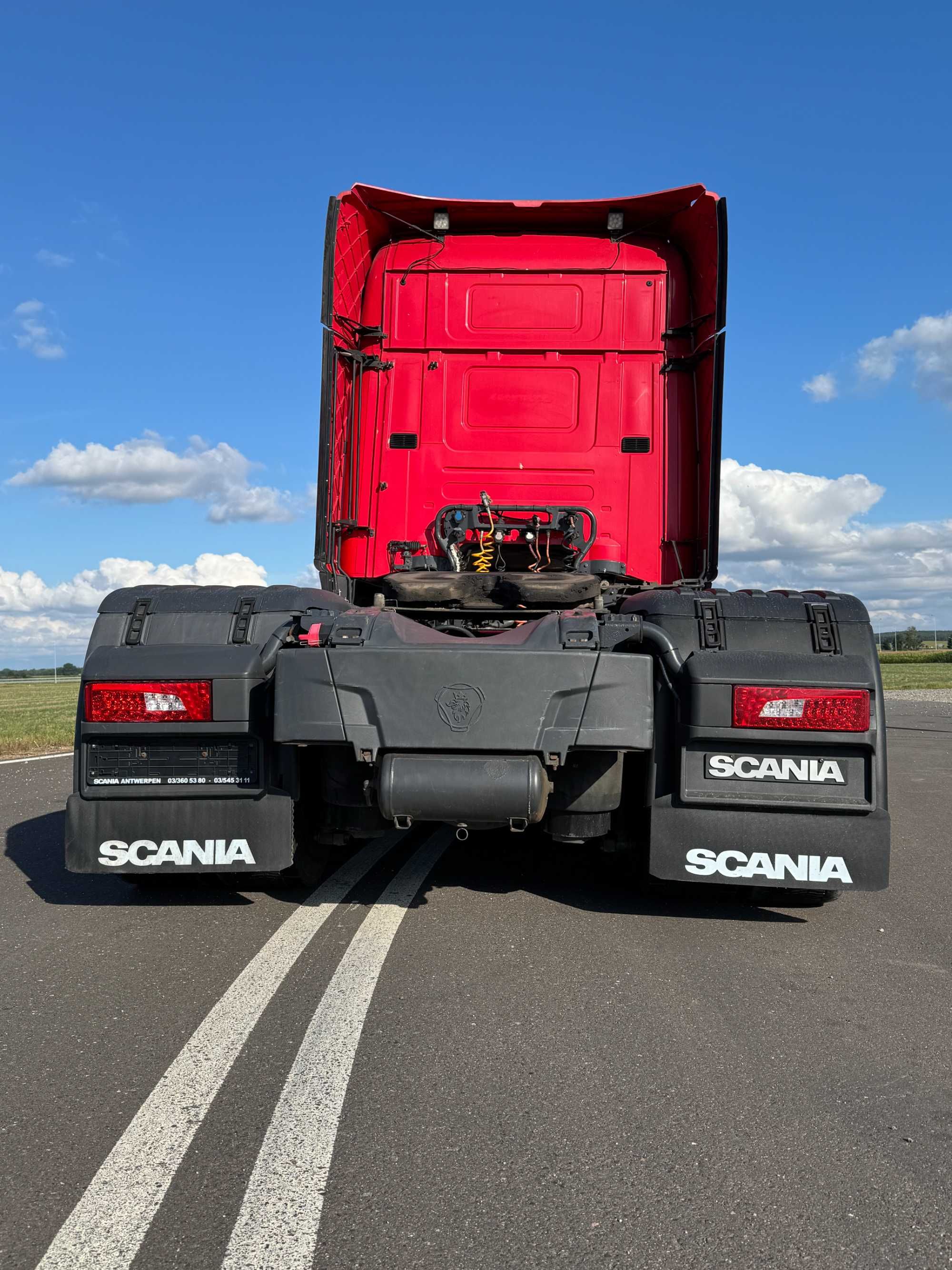 Scania R450 pusher