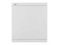 Rozdzielnica multimedialna Elegant 2x12 natynkowa, drzwi białe 2425‑20