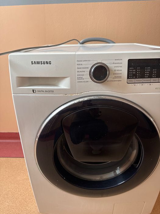 Pralka Samsung buble