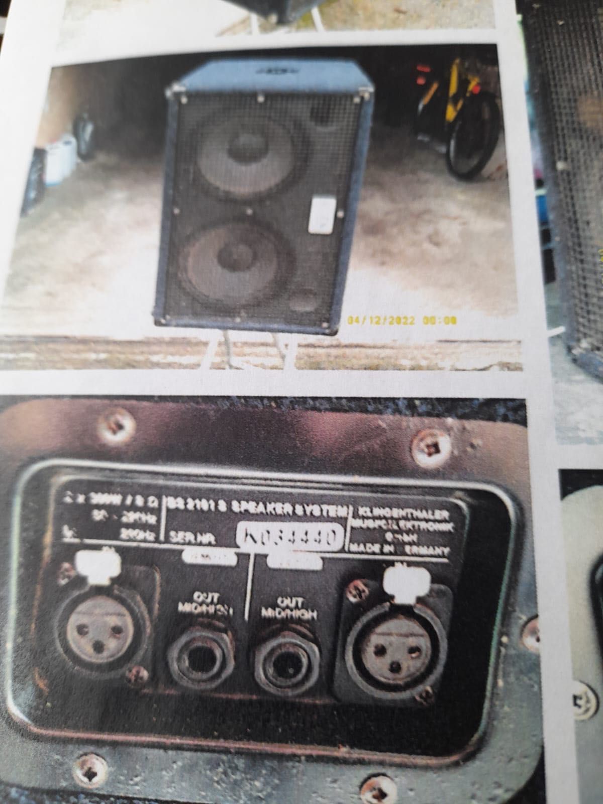 Koluma K.M.E. kolumna pasywna 2x300w