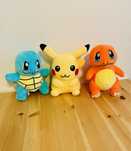 Peluches Adoráveis - Pokémon, Blue, Hello Kitty, Gabby e Frozen!