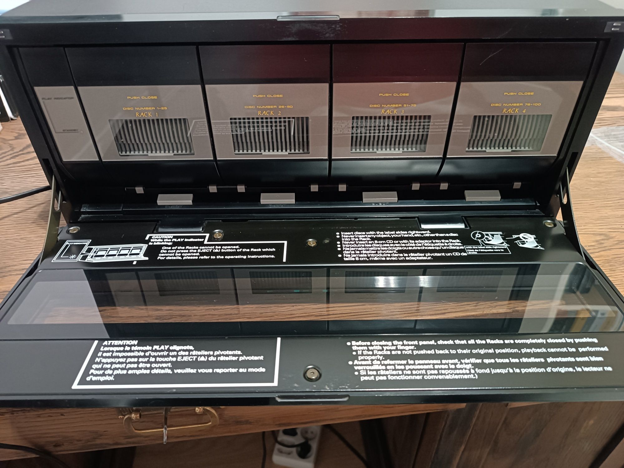 Odtwarzacz CD zmieniarka 100 płyt Pioneer PD-F100E