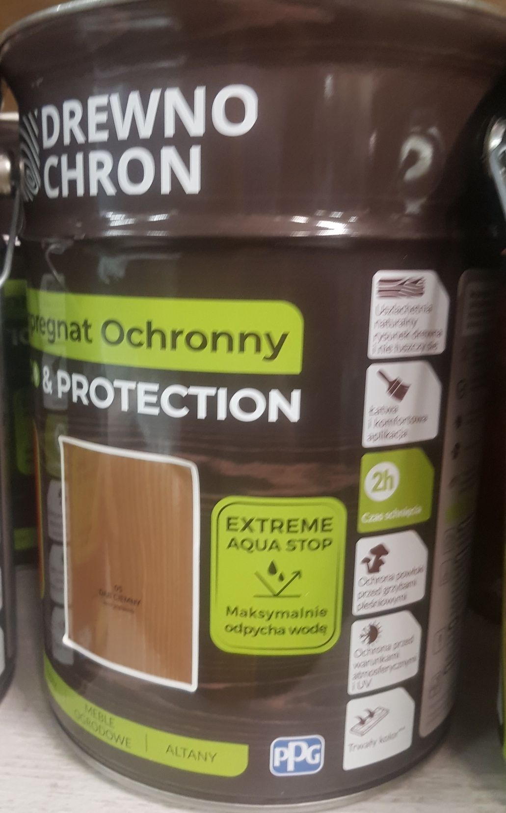 Impregnat Drewnochron Eco Protection Szybkoschnący Tik Dąb Palisander
