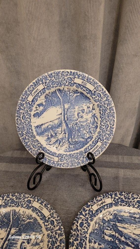 Okazja! ENGLISH IRONSTONE talerz z lat 60-tych.