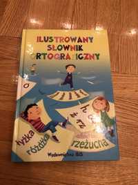 Ilustrowany słownik ortograficzny książka dla dzieci