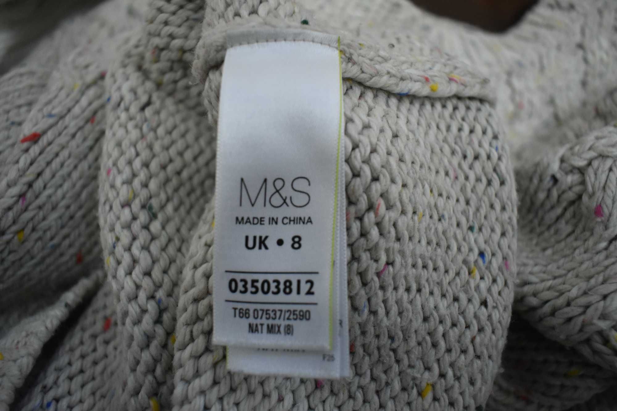 Sweterek Marks&Spencer damski Indigo Collection r.S