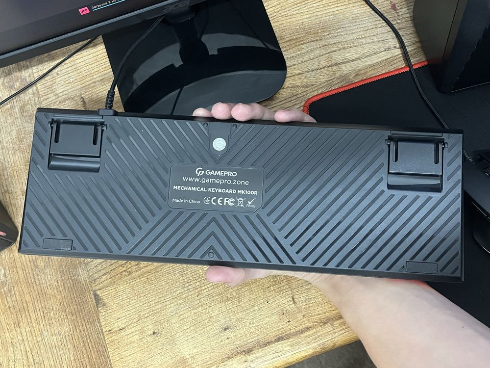 Клавіатура механічна дротова GamePro MK10OR