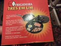 Frigideira três em um, itens para decoração
