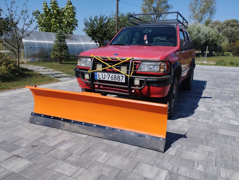 Pług Śnieżny Mocna Konstrukcja Dostawa Raty Spych do Samochodu 2M