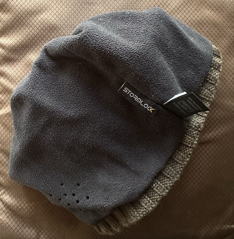 Шапка Wolfskin супер теплая на флисе